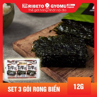 SET 3 gói rong biển 12g Nhật Bản