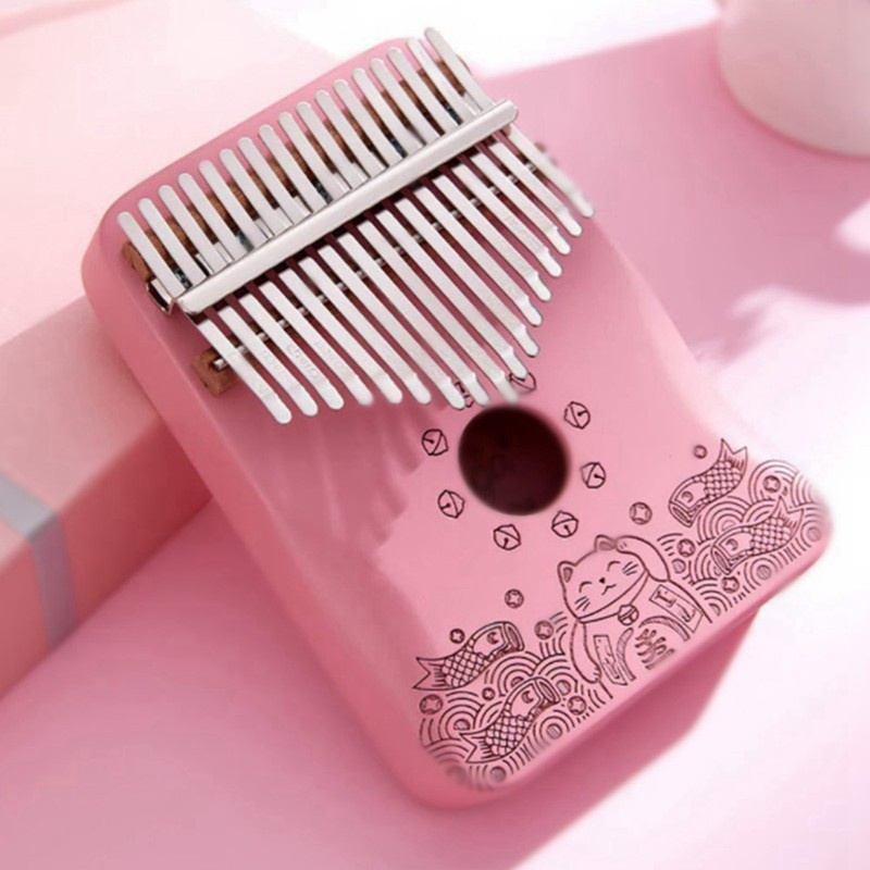 Đàn Kalimba 17 Phím Thiết Kế Nhỏ Gọn Siêu Nhẹ Tiện Dụng