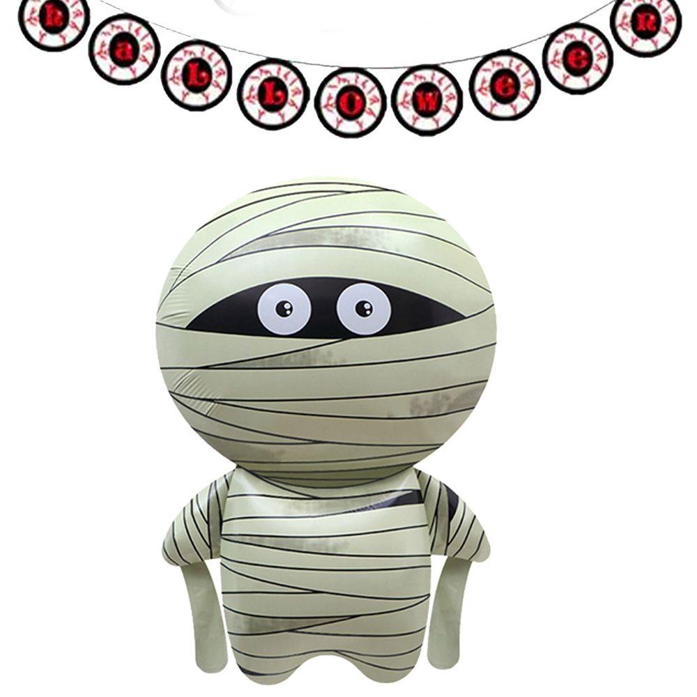 1 Bong Bóng Bơm Hơi Hình Mẹ Dùng Trang Trí Halloween