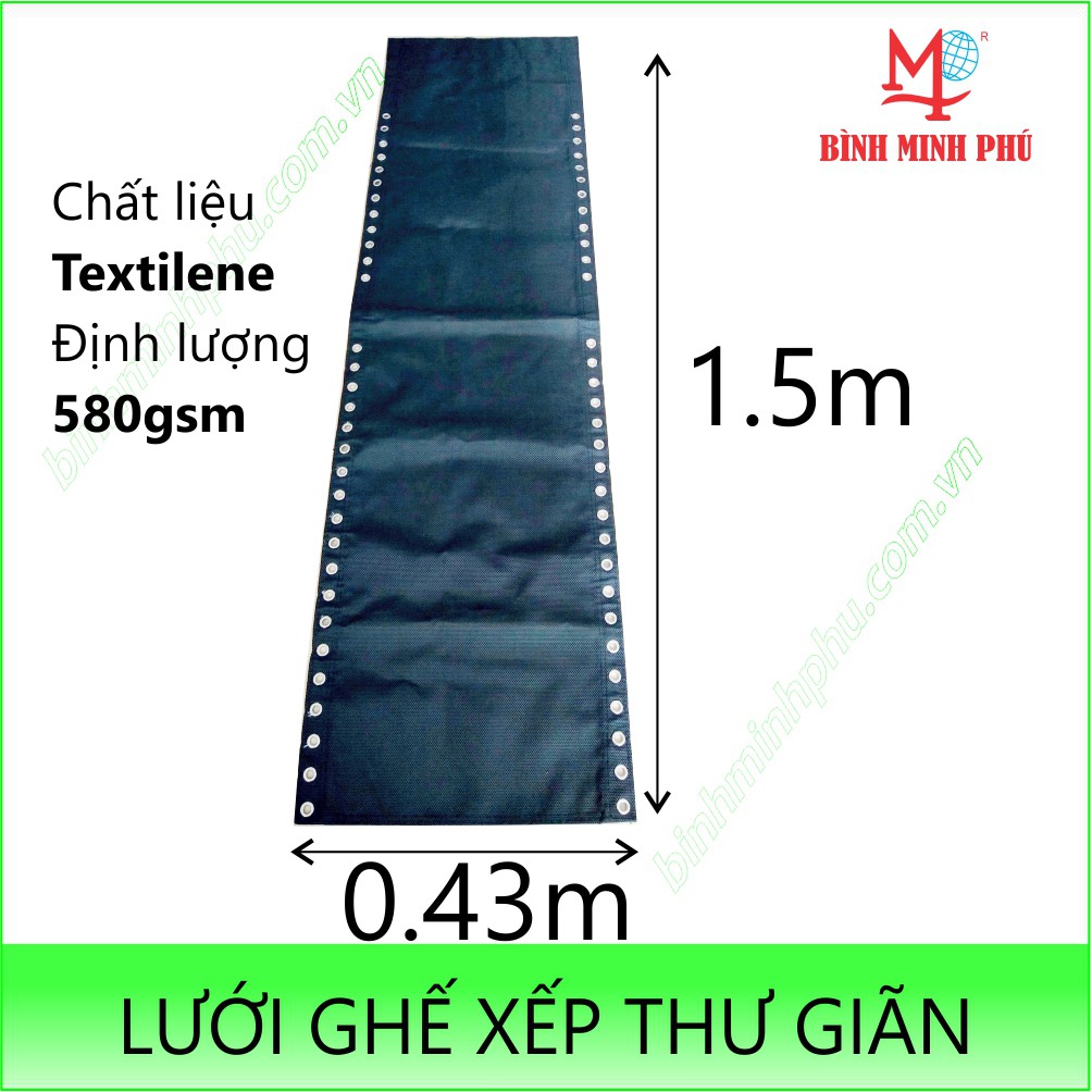 PHỤ KIỆN LƯỚI VÀ DÂY CỦA GHẾ XẾP THƯ GIÃN MINH PHÚ (SIZE M)