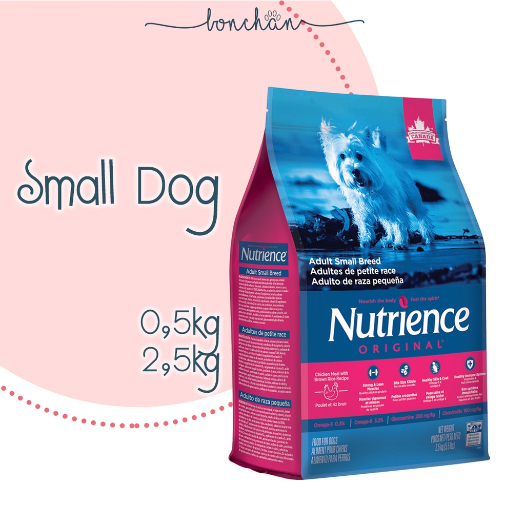 Hạt Nutrience Original Small Dog cho giống chó nhỏ trưởng thành