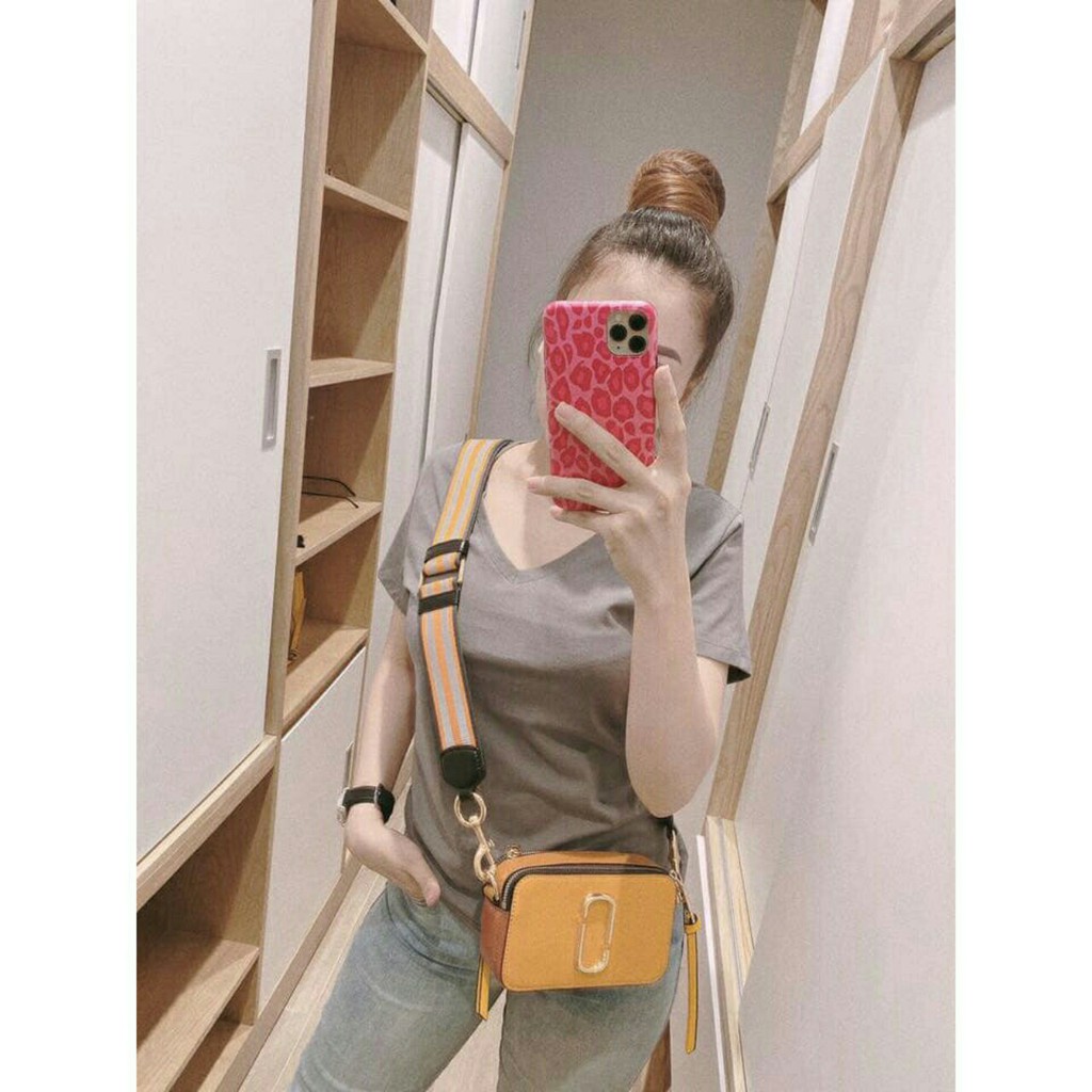 [Mã WARN10 giảm 10k đơn 99k] ( Có quà tặng kèm theo) Áo Thun Nữ GAP Tay Ngắn Cổ Tim Hot 2020 NaziAo03 | BigBuy360 - bigbuy360.vn