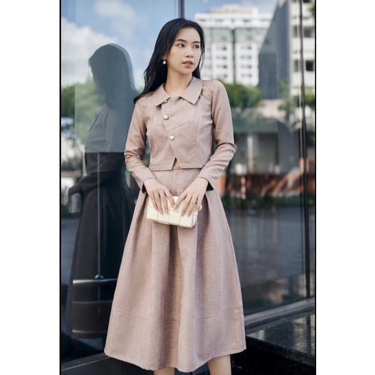 Thanh lý set váy công sở Leo size S new