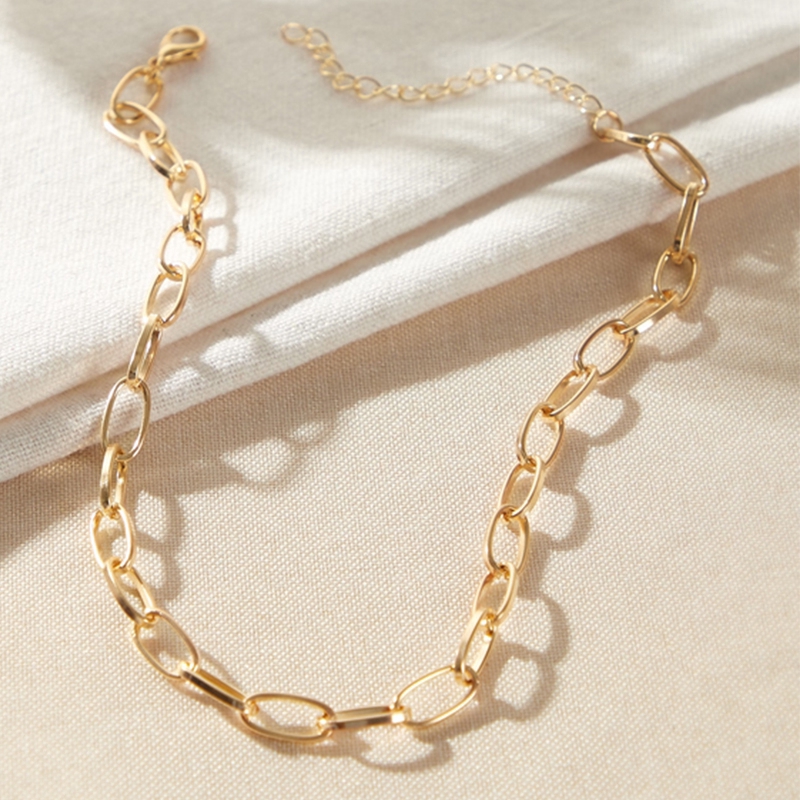 Bộ vòng đeo cổ bằng vàng thời trang nữ Hàn Quốc