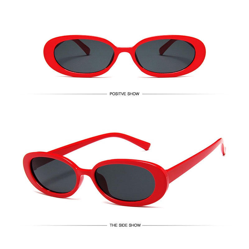 Kính Mát Gọng Nhỏ Thoải Mái Màu Bò Sữa Cho Nam Và Nữ