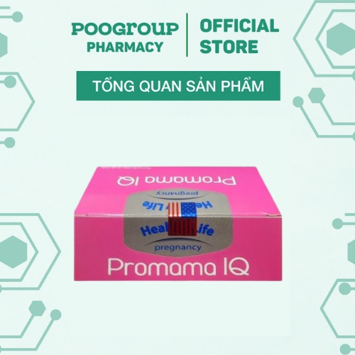 Viên uống Promama IQ (Hồng) cung cấp sắt và dưỡng chất cần thiết cho mẹ bầu, giúp bé phát triển khỏe mạnh