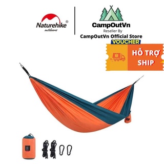 Naturehike võng campoutvn đồ cắm trại du lịch võng dù xếp gọn đơn đôi A200