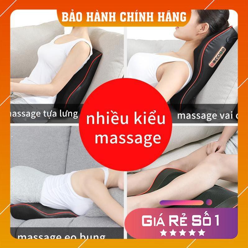 [ HÀNG CHÍNH HÃNG ] Gối tựa lưng massage nhiều chức năng BENBO MASSAGE - The Royal's Furniture [ UY TÍN ]