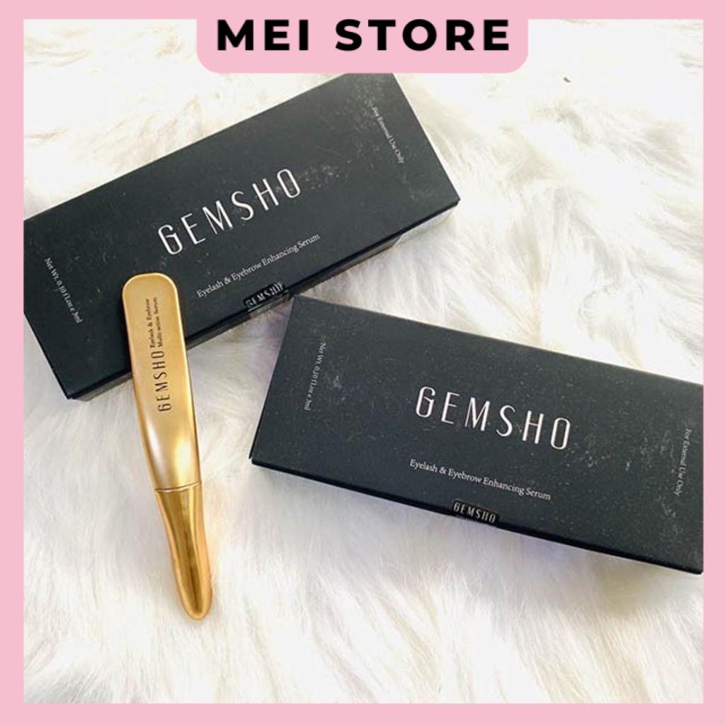 Serum Dưỡng Dài Mi Mày Gemsho Eyelash &amp; Eyebrow Enhancing 3ml