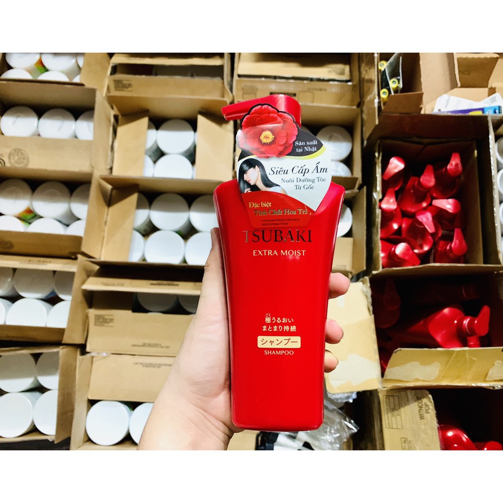 Dầu Gội ShiseidoTsubaki 500ml Đỏ