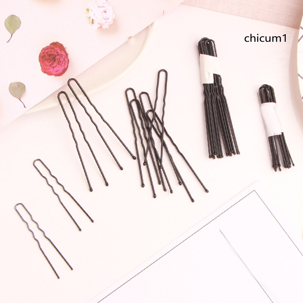 Bộ 50 cái kẹp tóc tạo kiểu hình chữ U gợn sóng tiện dụng