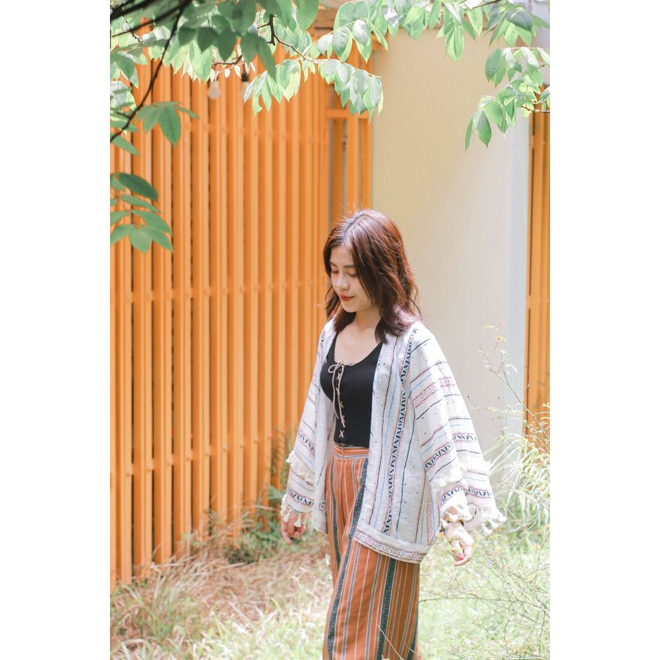 Tassie Cardigan - Áo cardigan thổ cẩm thiết kế - Bộ sưu tập xuân hè | BigBuy360 - bigbuy360.vn