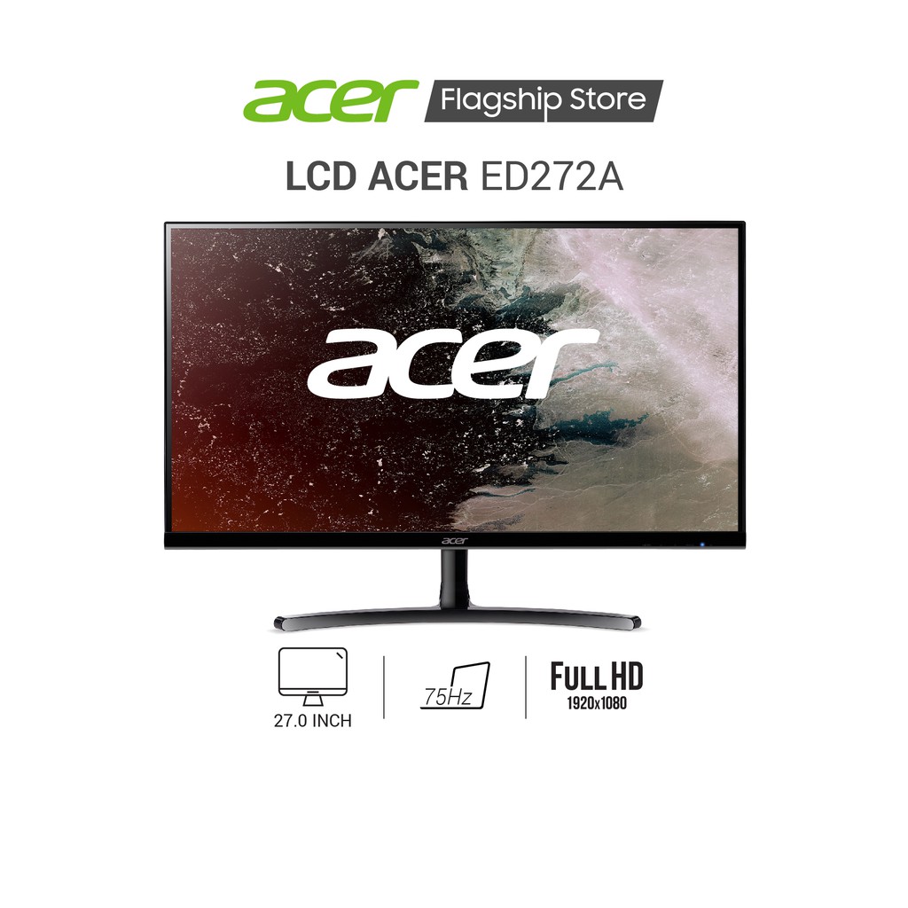 Màn hình máy tính ACER ED272A 27 inch | 75Hz | VGA | HDMI | Full HD