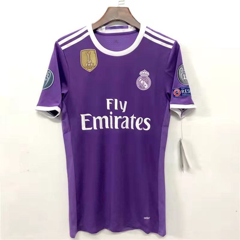 Áo Thun Tay Dài Phong Cách Retro Real Madrid 15/16 & 16/17
