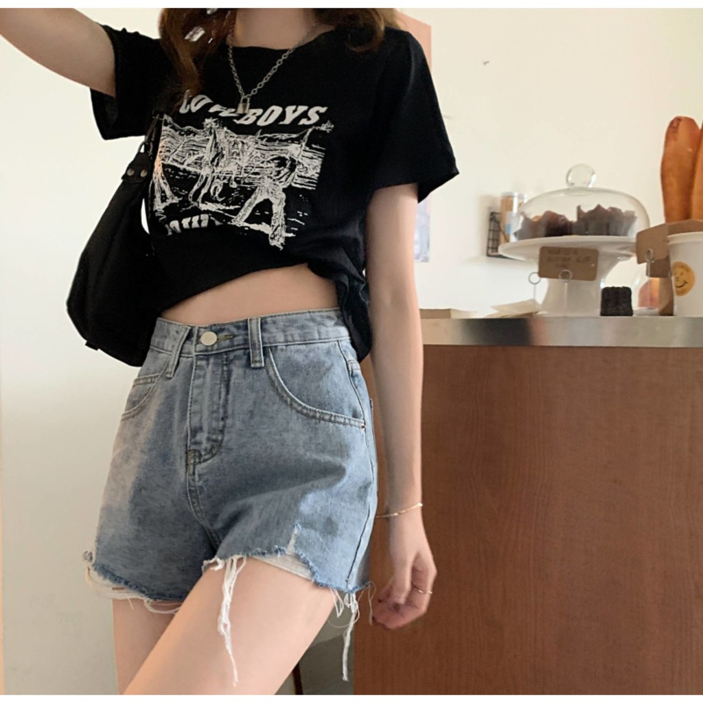 Quần jeans xanh 7580 hàng nhập QC