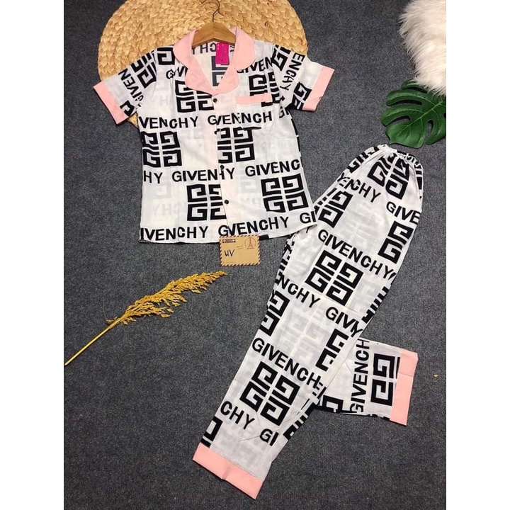 Pizama tay ngắn quần dài