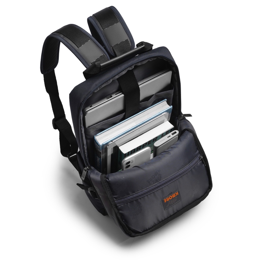 Balo laptop 14 inch Kmore The Zion, balo đựng máy tính thời trang cao cấp