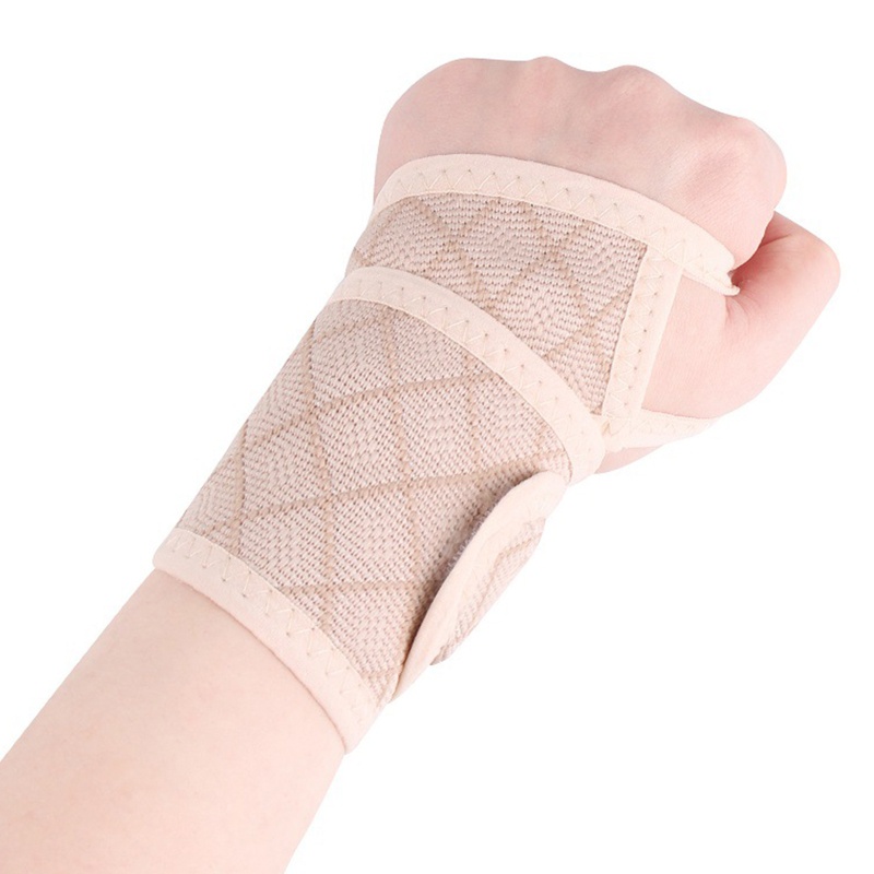 Găng Tay Co Giãn Thoáng Khí Bảo Vệ Cổ Tay Chống Đau Khớp Cho Nam Nữ