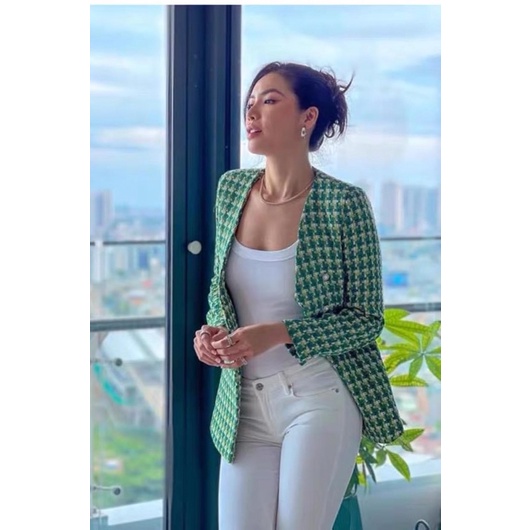 SET ÁO VEST VÀ ĐẦM MINI ZARA AUTHENTIC TUỒN STORE