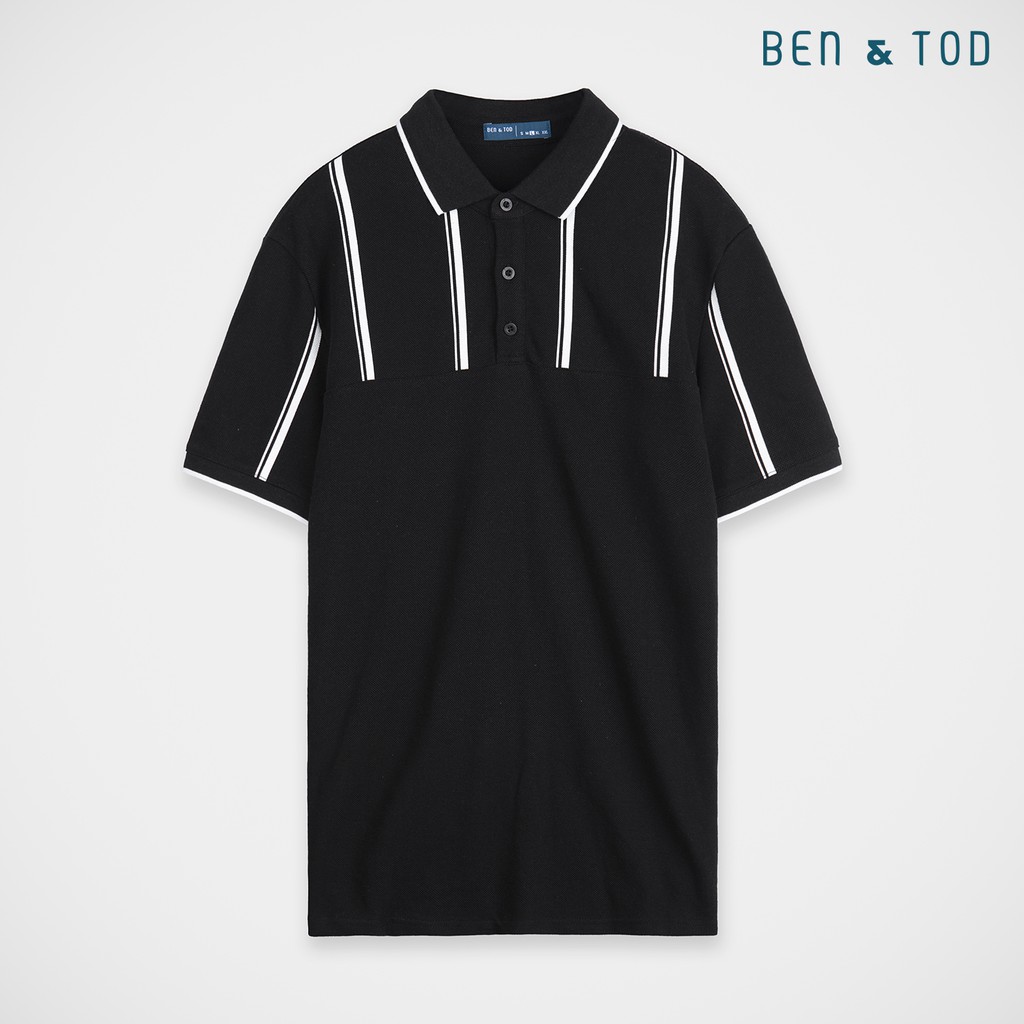 Ben &amp; Tod - Áo thun Striped Polo Tees 20162