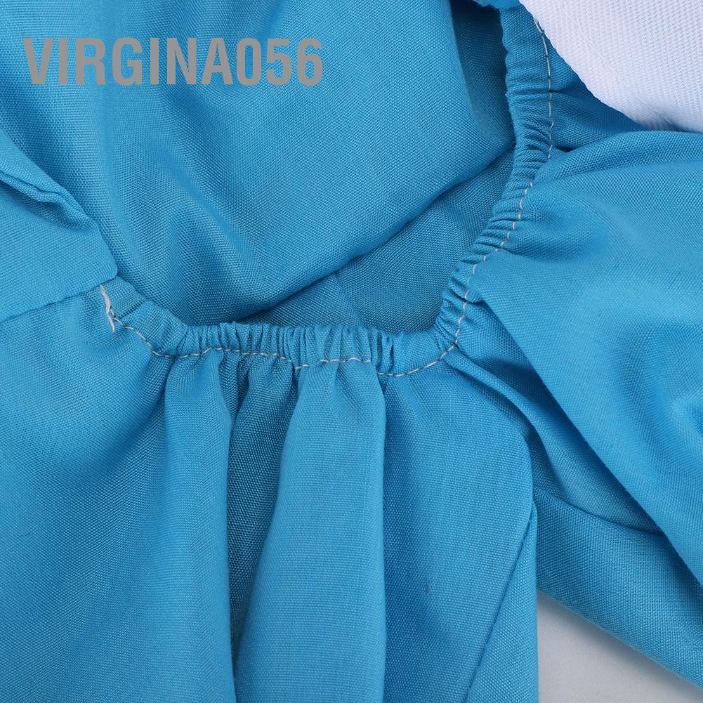 Virgina056 Mini Dễ thương Hài hước Quần áo cho mèo Bác sĩ Bộ đồ Mặc quần Trang phục Đồ dùng thú cưng