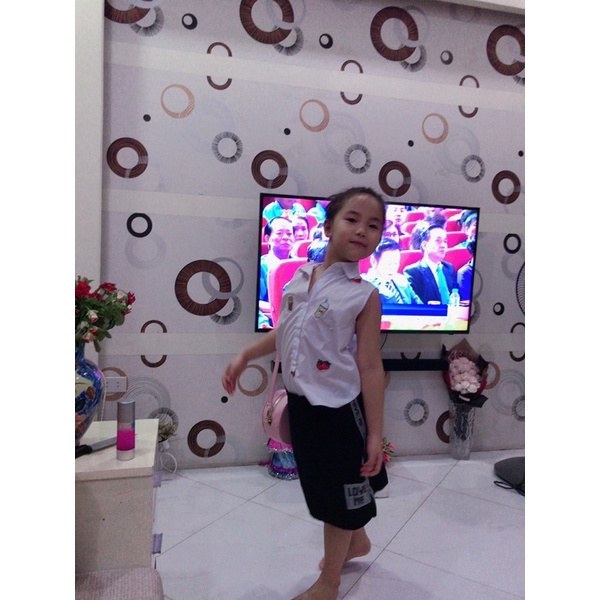 Thanh lý áo sơ mi ivy cho bé gái 6-7 tuổi