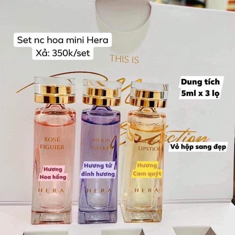 SET NƯỚC HOA HERA MINI CAO CẤ