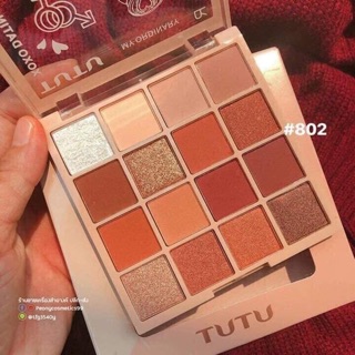 Bảng màu mắt TUTU 16 ô màu