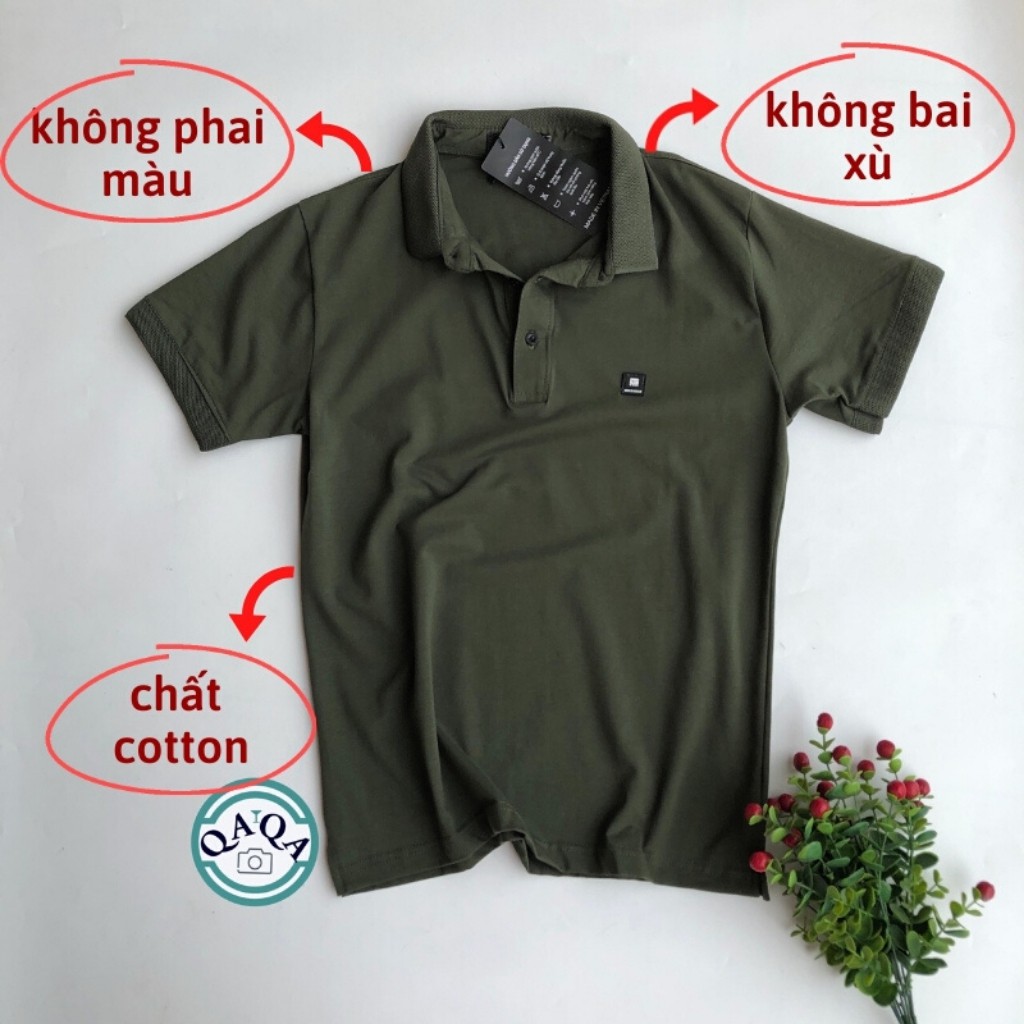 Áo thun nam trung niên có cổ tay ngắn chất đẹp