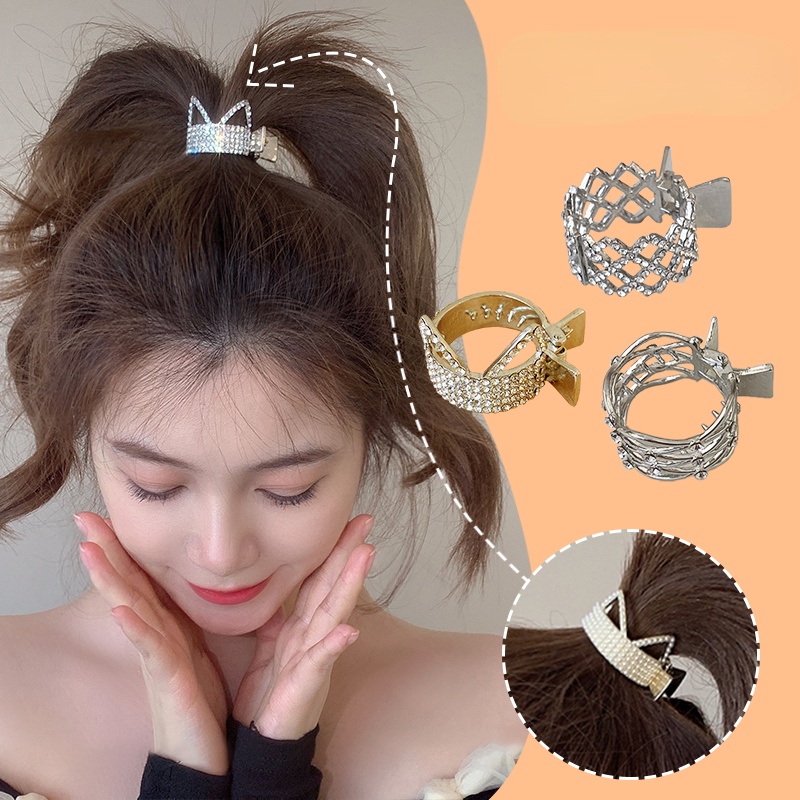 Kẹp Tóc Hình Kim loại Thời Trang Hàn Quốc