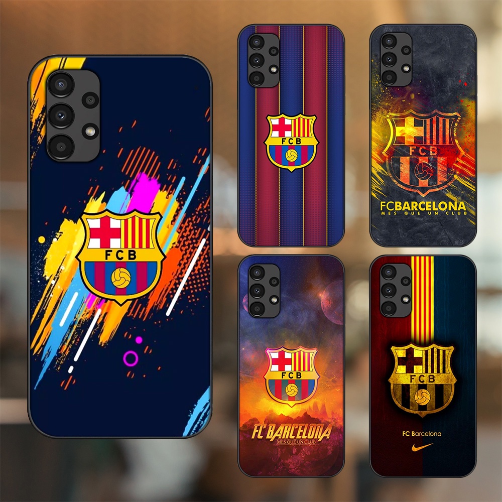 Ốp lưng Samsung A53, A72, A73 viền đen in hình Barcelona Barca