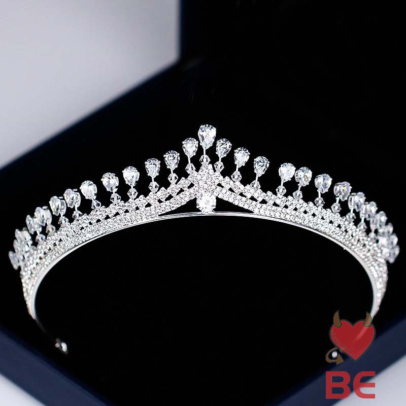 YADORNOS Vương Miện Đính Đá Phong Cách Sang Trọng Dành Cho Nữ