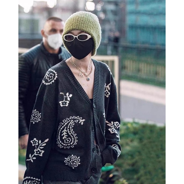 ÁO LEN CADIGAN KANYE WEST DÀNH CHO CÁC CÔ GÁI VÀ CHÀNG TRAI THÍCH CÁ TÍNH MÙA THU ĐÔNG