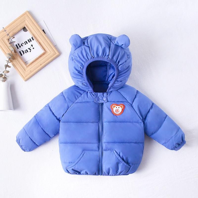Áo khoác gấu trẻ em 💥 Áo phao tai gấu quảng châu siêu nhẹ cho bé