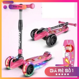 XE TRƯỢT SCOOTER SIZE ĐẠI BÁNH PHÁT SÁNG