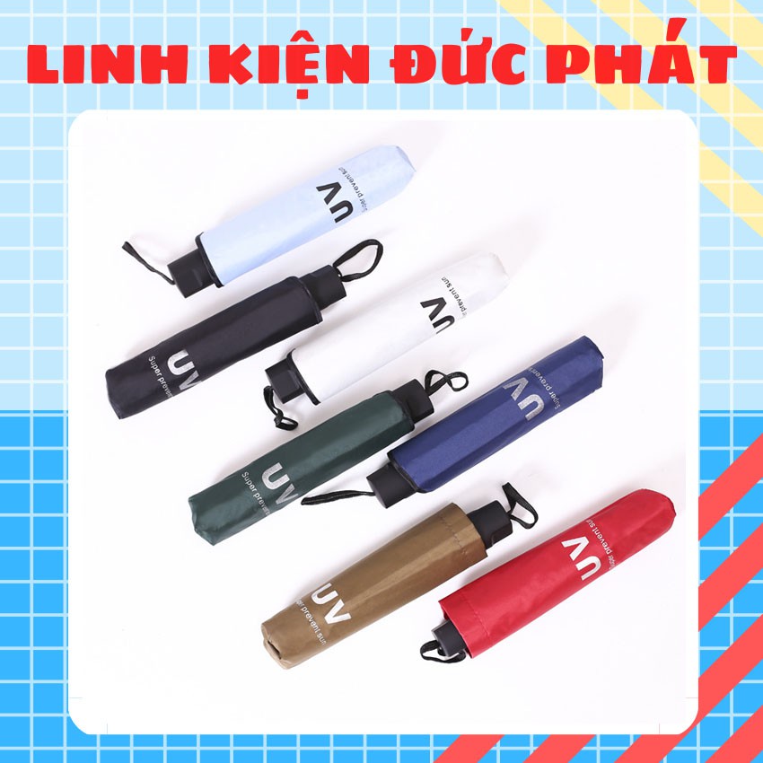 Dù uv đi mưa , che nắng, chống tia uv xếp gọn tiện lợi - ảnh sản phẩm 1