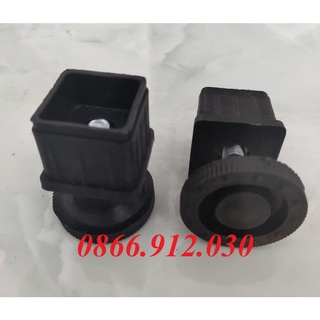 5 chiếc vuông 30x30 mm tăng chỉnh chiều cao, nút chân bàn ghế, chân tăng đưa, nút chống xước, phụ kiện sắt thép