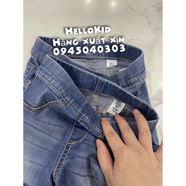 Q130 - Quần sóc bò co giãn bé trai và bé gái