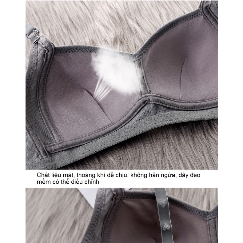 Áo bralette áo lót ngực nữ sinh không gọng đệm mỏng AL82 chất cotton thoáng mát phù hợp cho ngực nhỏ đang phát triển | BigBuy360 - bigbuy360.vn