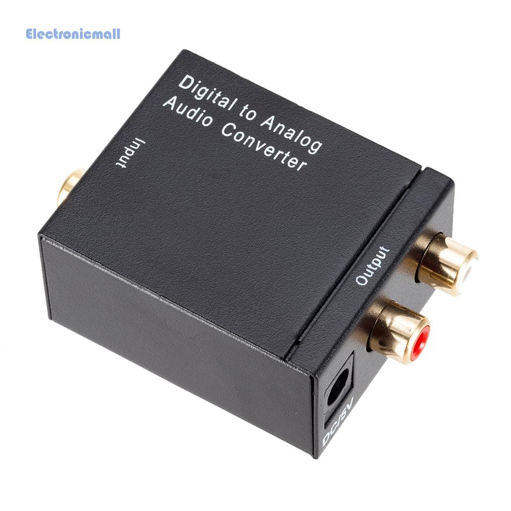 Bộ Chuyển Đổi Âm Thanh Ele 3c Digital Sang Analog Toslink Coaxial Sang Rca