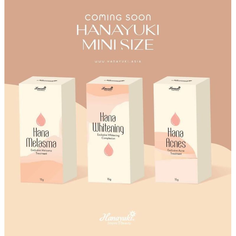 [CHÍNH HÃNG HANAYUKI] Serum Mụn Hana Acnes Hanayuki - mini 15gam