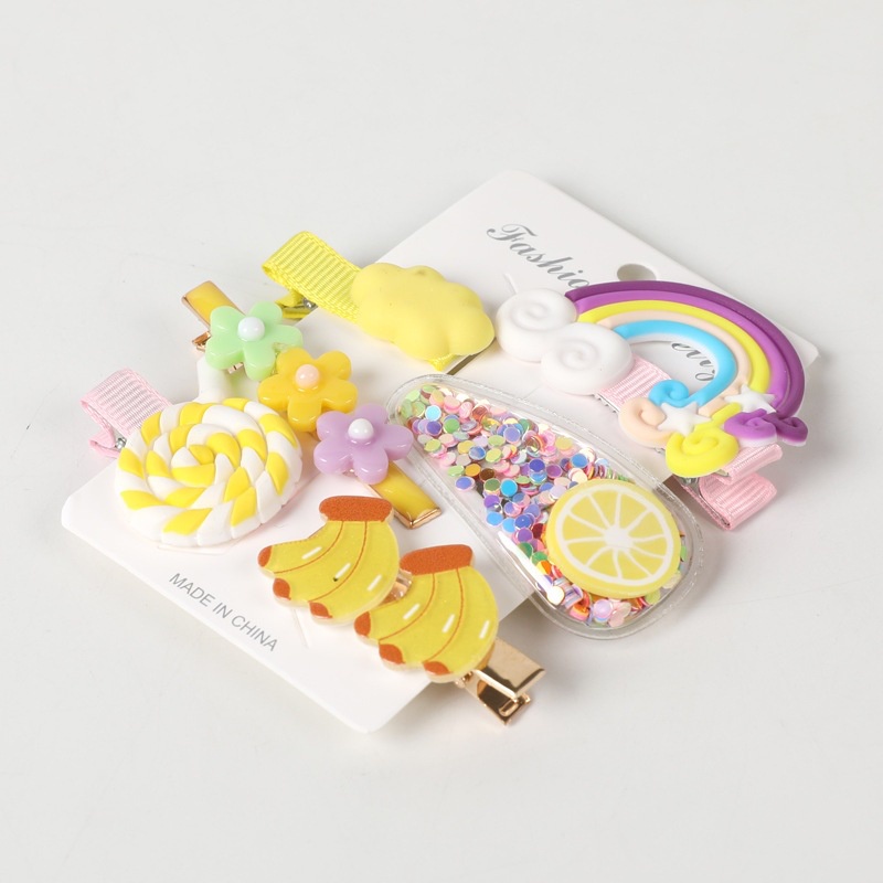 Kẹp Tóc Màu Cầu Vồng Dễ Thương Thời Trang 2022 Cho Bé