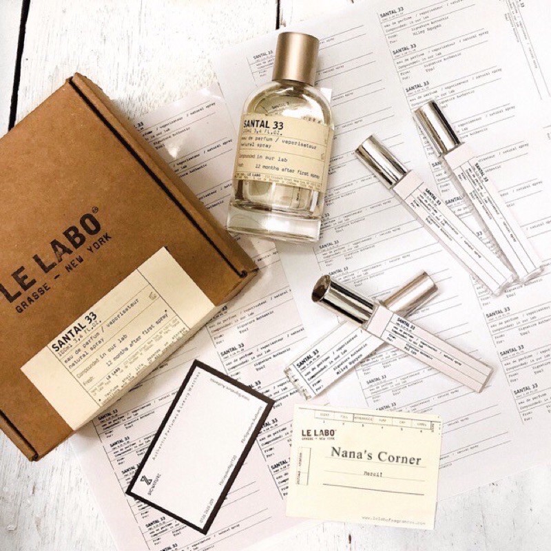 [Mẫu Thử] Combo Nước Hoa Le Labo 13-22-31-33 | BigBuy360 - bigbuy360.vn