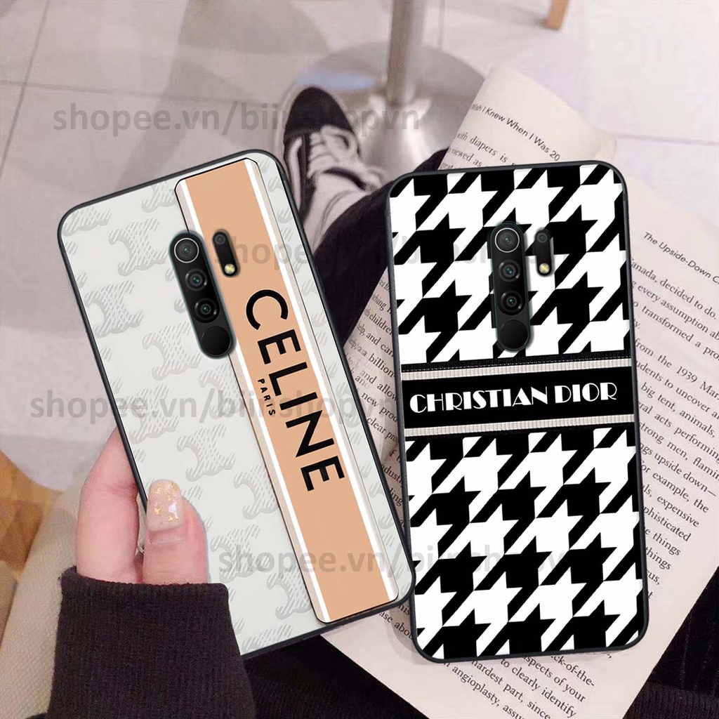 Ốp Xiaomi Redmi 9 in hình các thương hiệu nổi tiếng siêu đẹp, thời trang cá tính