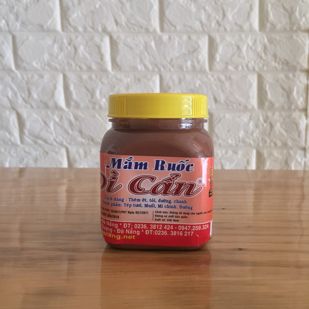 Mắm ruốc HỦ NHỎ Dì Cẩn Đà Nẵng hủ 200g