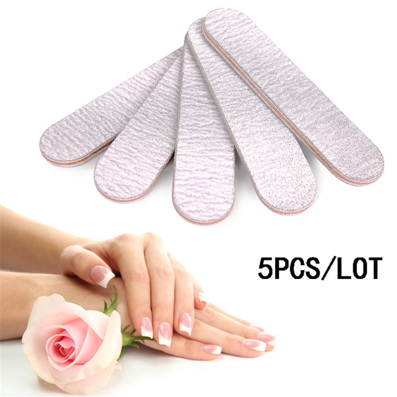 Bộ 5 thanh dũa bóng móng tay chuyên dụng tiện lợi