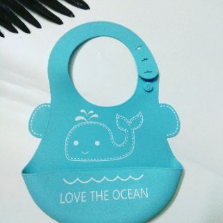 Yếm ăn dặm silicon siêu cute chất mềm mịn