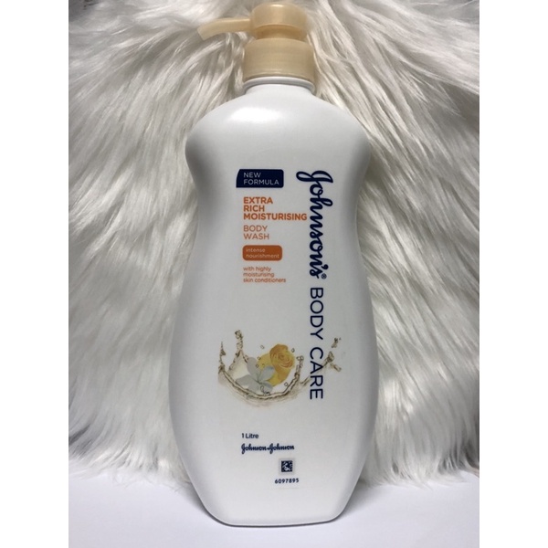 Sữa tắm Johnson's Body Care Extra Rich Moisturising Cream Body Wash 1 Lít