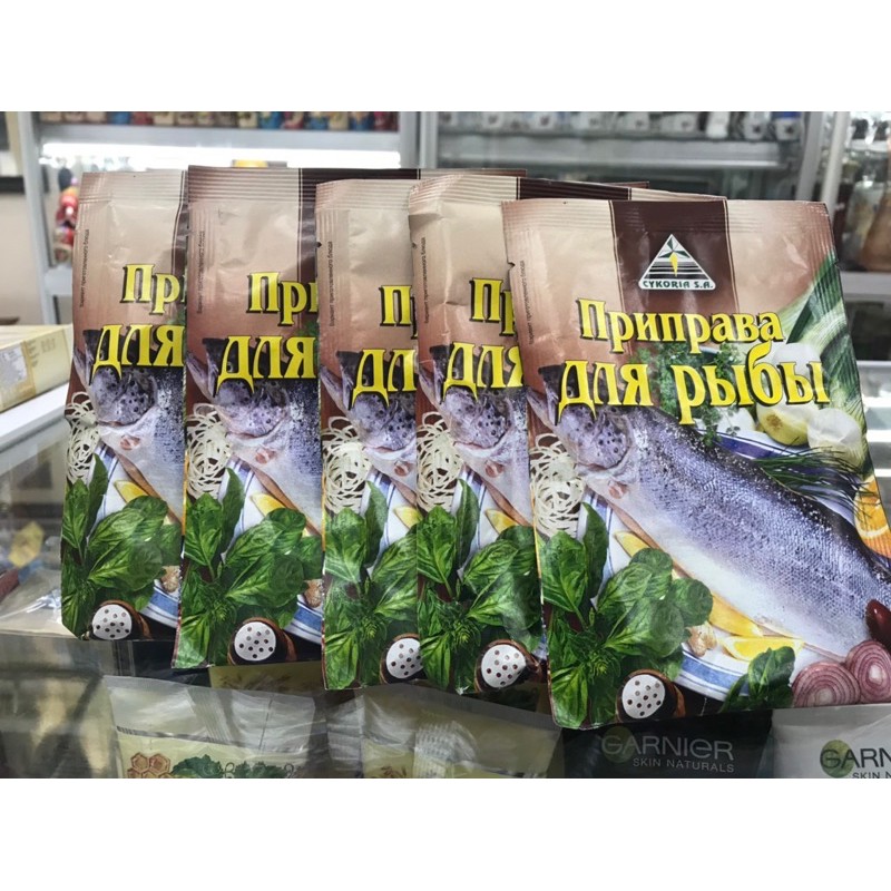 Gia vị ướp cá Nga