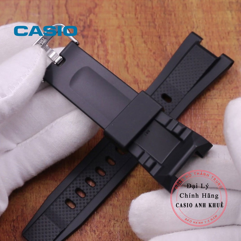 Dây cao su casio chính hãng cho Casio G-shock GST-210B, GST-S100G, GST-S110, GST-W100G, GST-W110